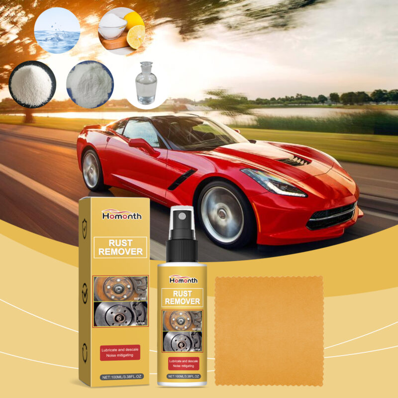 Homonth Car Rust Remover: Fast-Acting, Multi-Purpose Protective Formula - Image 2