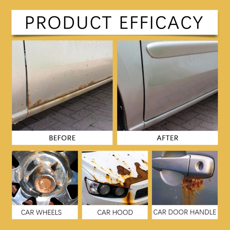 Homonth Car Rust Remover: Fast-Acting, Multi-Purpose Protective Formula - Image 3