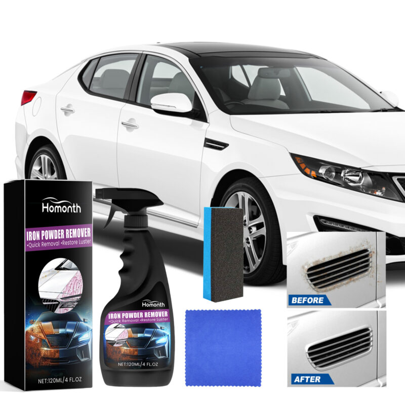 Homonth Car Rust Remover Spray: Fast-Acting Metal Cleaner, Surface-Safe - Image 2