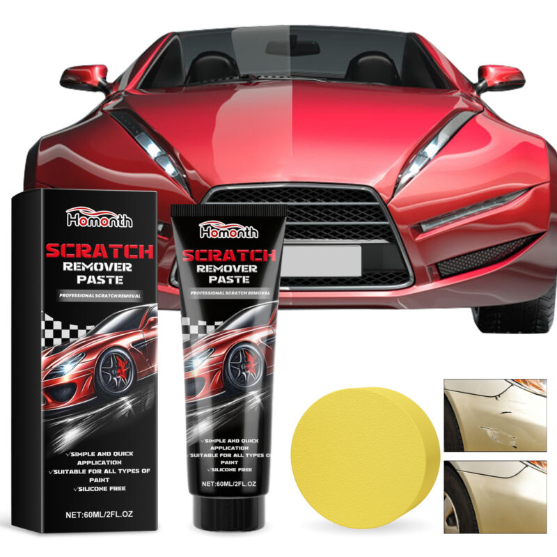 Homonth Car Scratch Remover Paste: Fast-Acting Paint Repair & Protective Formula - Image 2