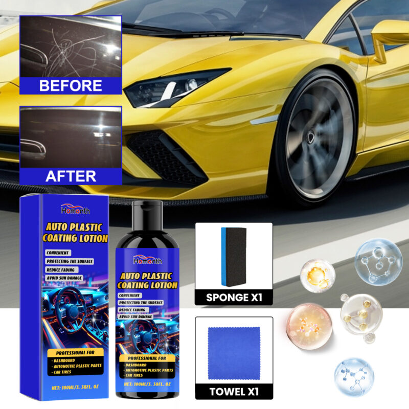 Homonth Car Scratch Repair: Multi-Purpose, Fast-Acting Surface-Safe Cleaner - Image 2