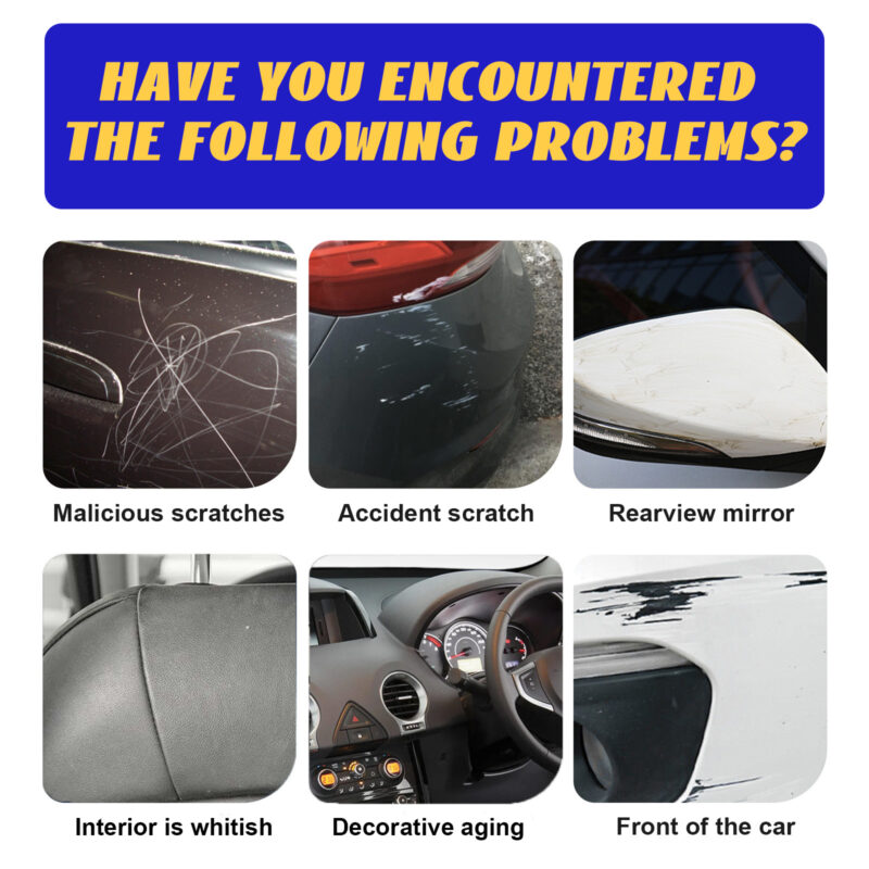 Homonth Car Scratch Repair: Multi-Purpose, Fast-Acting Surface-Safe Cleaner - Image 4