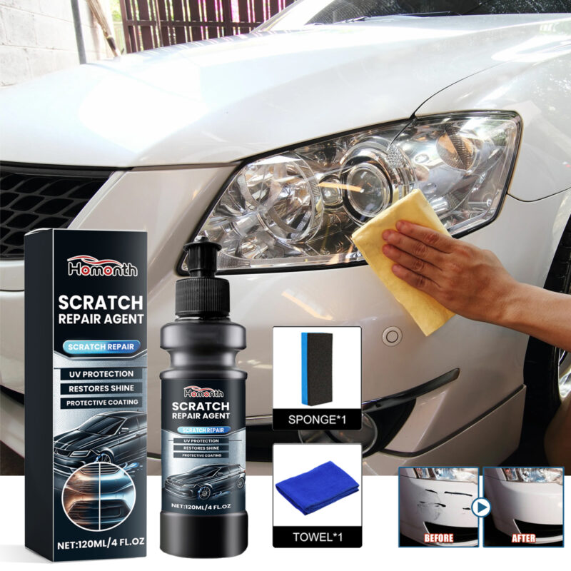 Homonth Car Scratch Repair: Multi-Purpose Protective Formula for Paint Reconditioning - Image 2