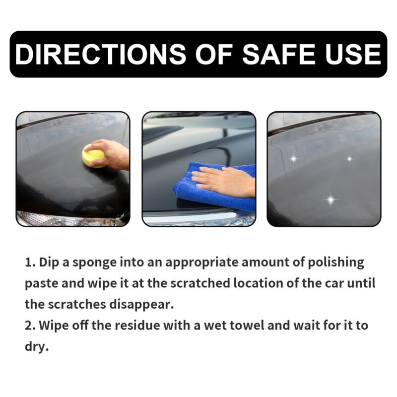 Homonth Car Scratch Repair Paste: Polishing, Protective Coating | Multi-Purpose Auto Care - Image 6