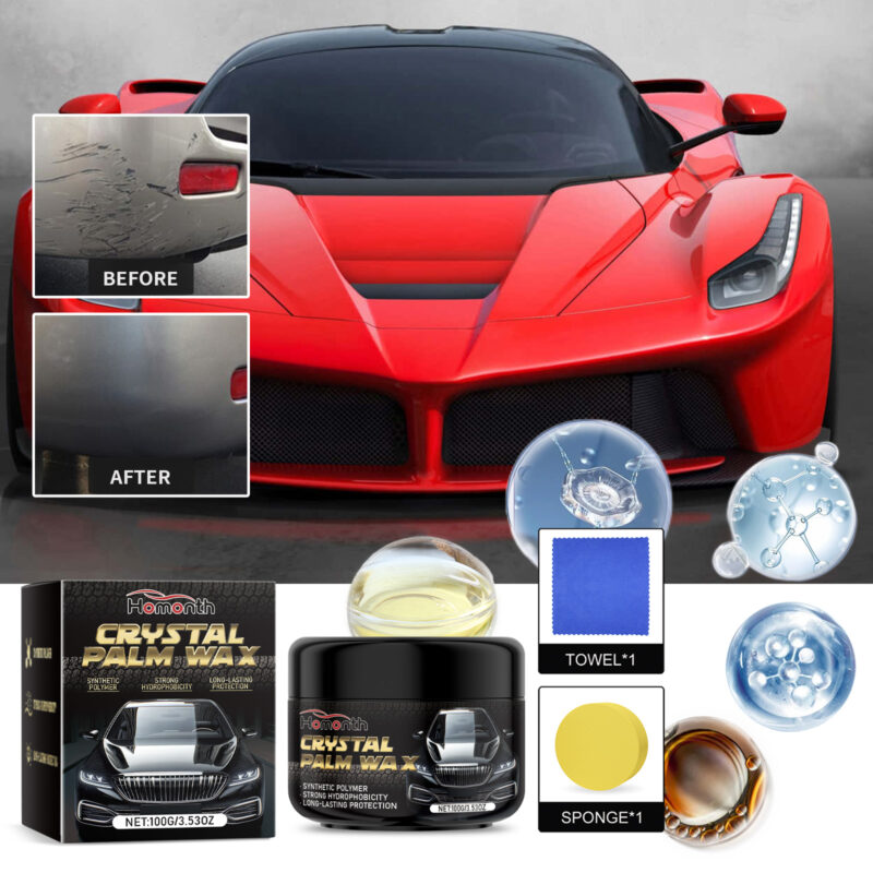 Homonth Car Scratch Repair Paste: Polishing, Protective Coating | Multi-Purpose Auto Care - Image 2