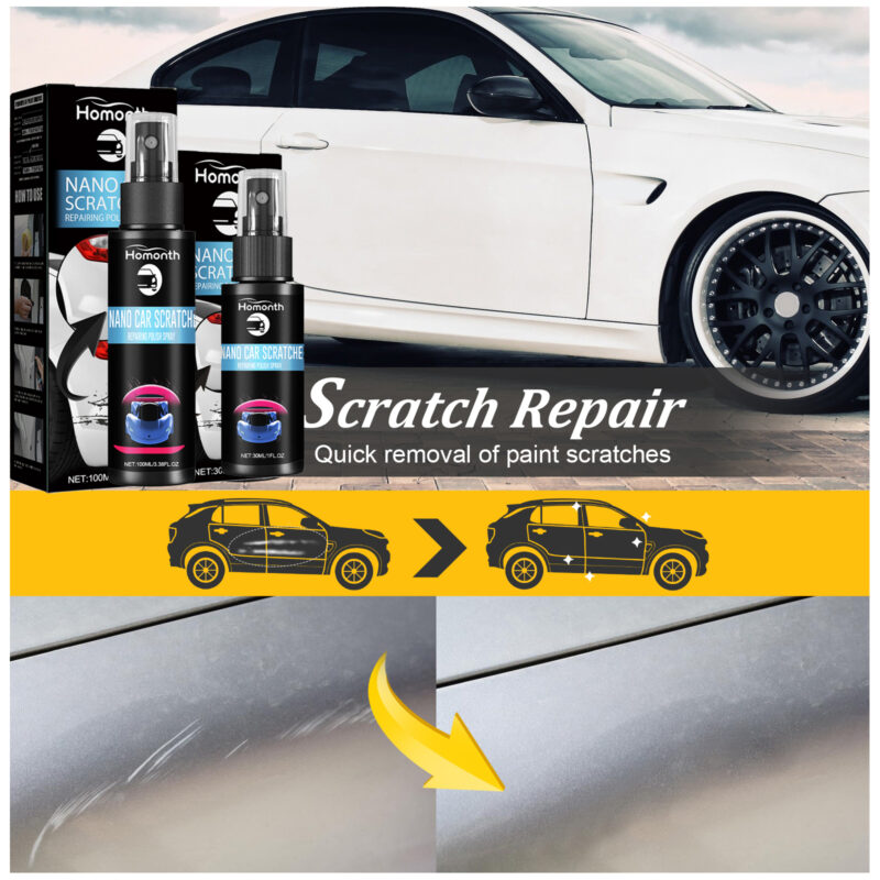 Homonth Fast-Acting Car Scratch Repair Spray – Safe Paint Protection, Multi-Purpose Care - Image 3