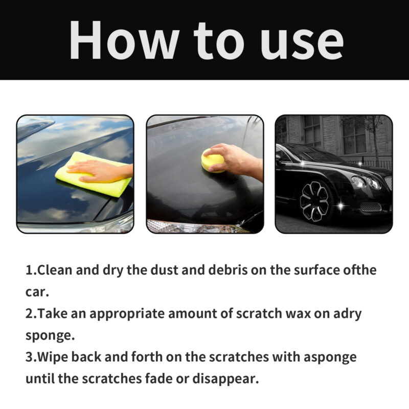 Homonth Car Scratch Repair Wax: Fast-Acting, Surface-Safe Protective Formula - Image 6