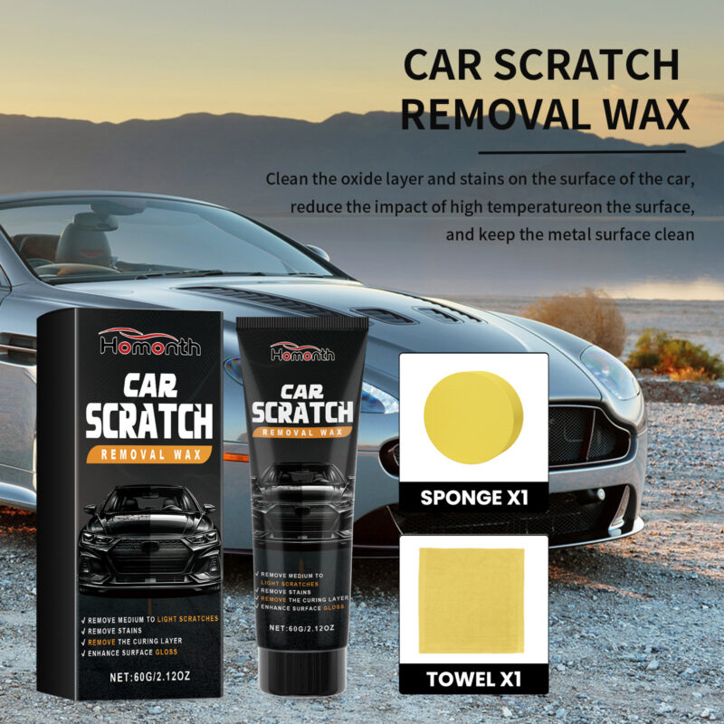 Homonth Car Scratch Repair Wax: Fast-Acting, Surface-Safe Protective Formula - Image 4