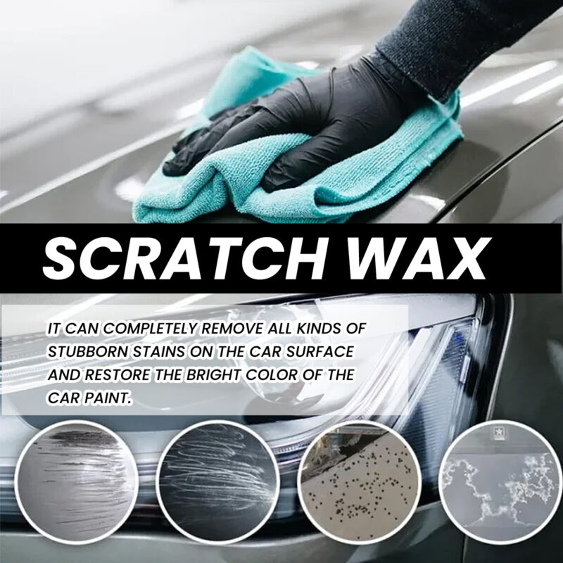 Homonth Fast-Acting Car Scratch Repair Wax | Paint Scratch Remover, Safe Polish - Image 3
