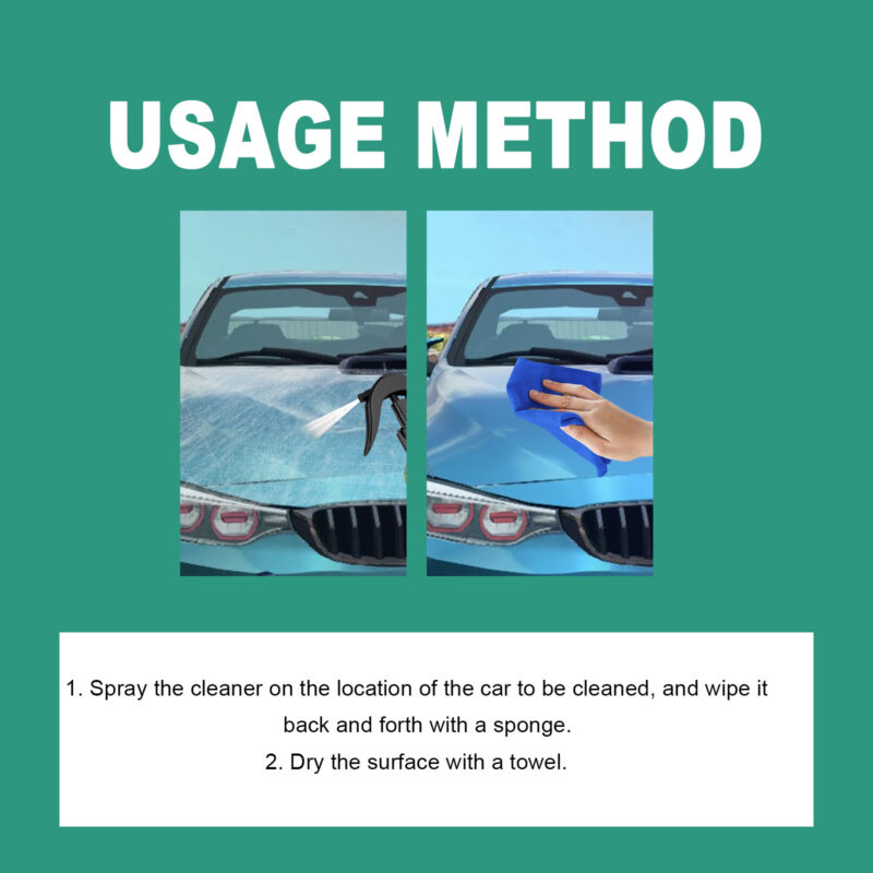 Homonth Car Scratch Stain Cleaner: Multi-Purpose Brightening Spray with Protective Formula - Image 6