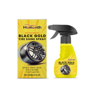 Homonth Car Tire Cleaner Wheel Gloss Spray fast-acting protective polish for shiny tires