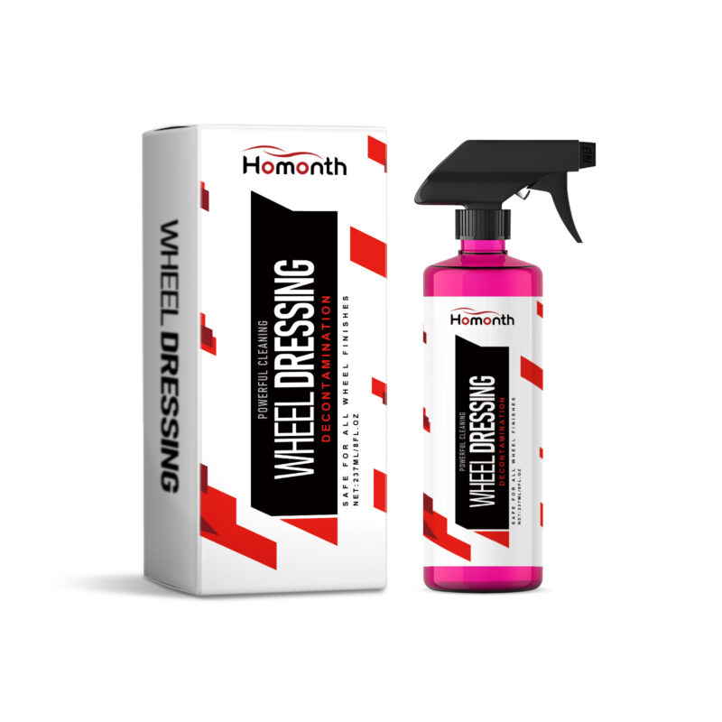 Homonth Car Wheel Cleaner fast-acting tire stain remover for tough grime