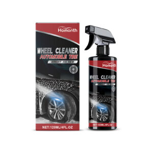 Homonth Car Wheel & Tire Cleaner Spray fast-acting formula for quick wheel and tire cleaning
