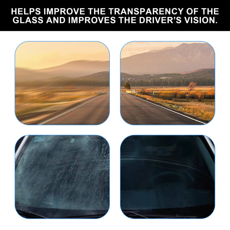Homonth Ceramic Spray: Fast-Acting Windshield Cleaner, Oil Film Remover & Protective Coating - Image 4