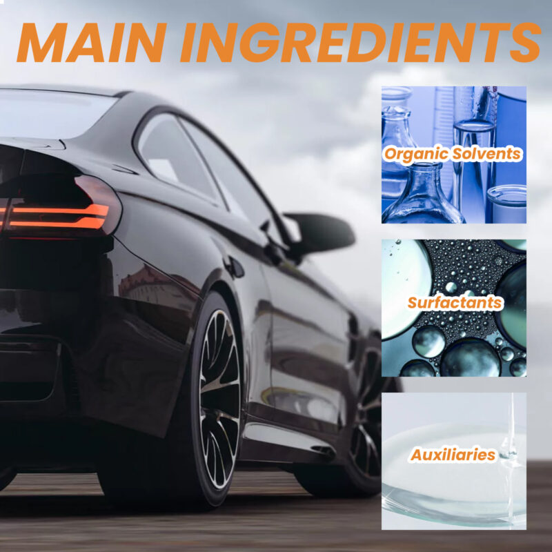 Homonth Fast-Acting Car Adhesive Cleaner – Multi-Purpose, Surface-Safe Sticker Remover - Image 5