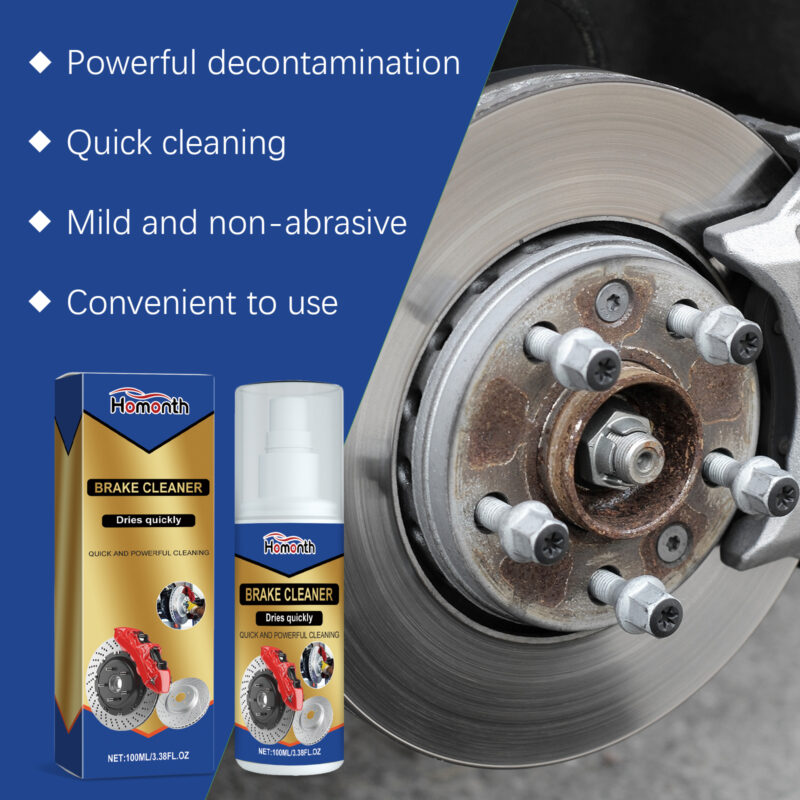 Homonth Fast-Acting Car Brake Cleaner – Oil Stain Remover, Safe for Systems - Image 4