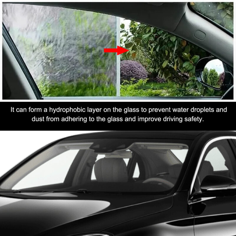 Homonth Fast-Acting Car Glass Cleaner: Oil Film Remover, Surface-Safe Formula - Image 4