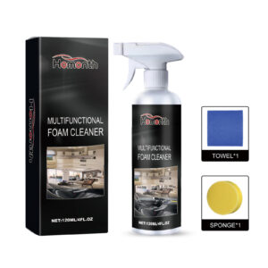 Homonth fast-acting car glass oil film remover multi-purpose foam cleaner