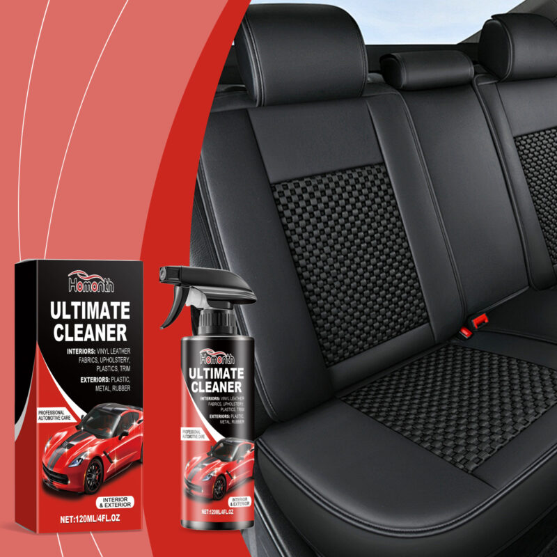 Homonth Fast-Acting Car Interior Cleaner – Multi-Purpose Stain Remover for Leather Dashboard Seats - Image 2