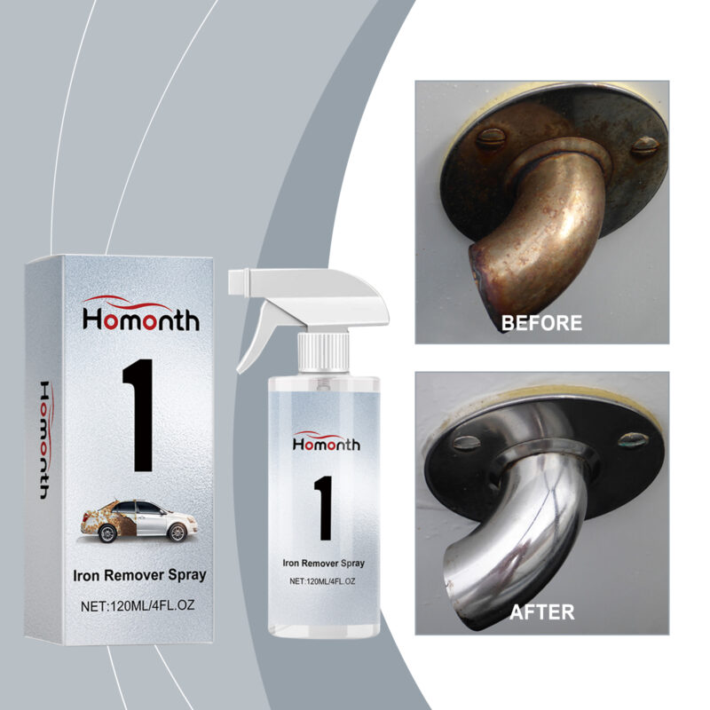 Homonth Fast-Acting Car Rust Remover & Protective Formula - Safe for Surfaces - Image 2