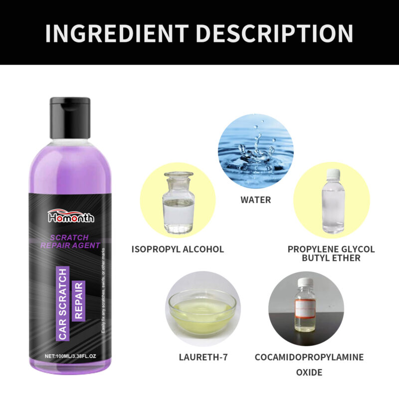 Homonth Fast-Acting Car Scratch Repair & Paint Reconditioning Agent – Surface-Safe - Image 5