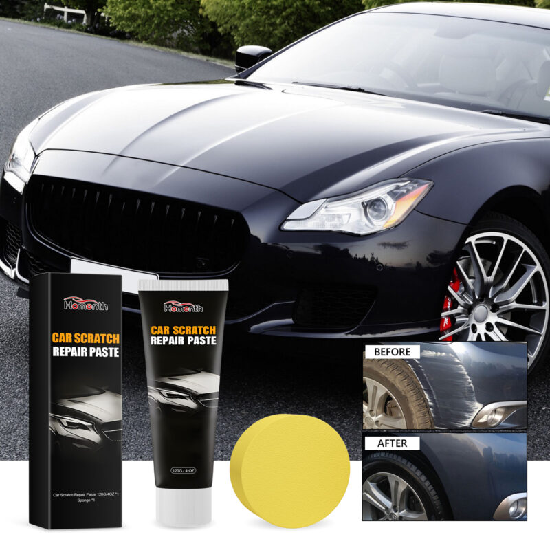 Homonth Fast-Acting Car Scratch Repair Paste – Safe for Paint, Protective Formula - Image 2