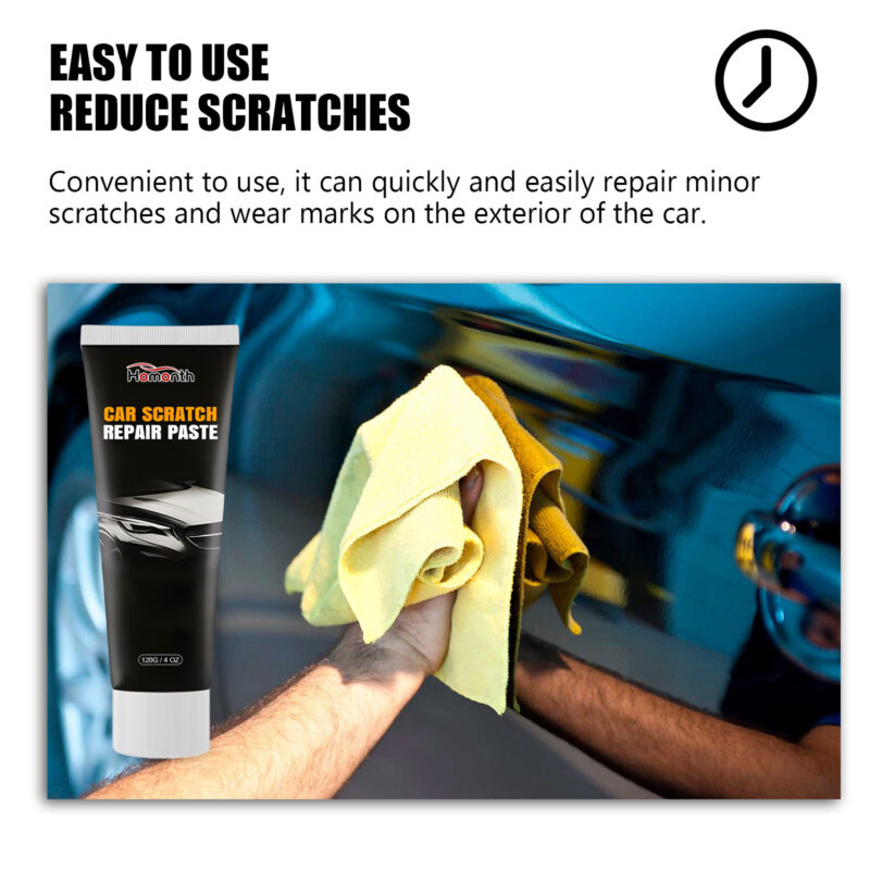 Homonth Fast-Acting Car Scratch Repair Paste – Safe for Paint, Protective Formula - Image 4