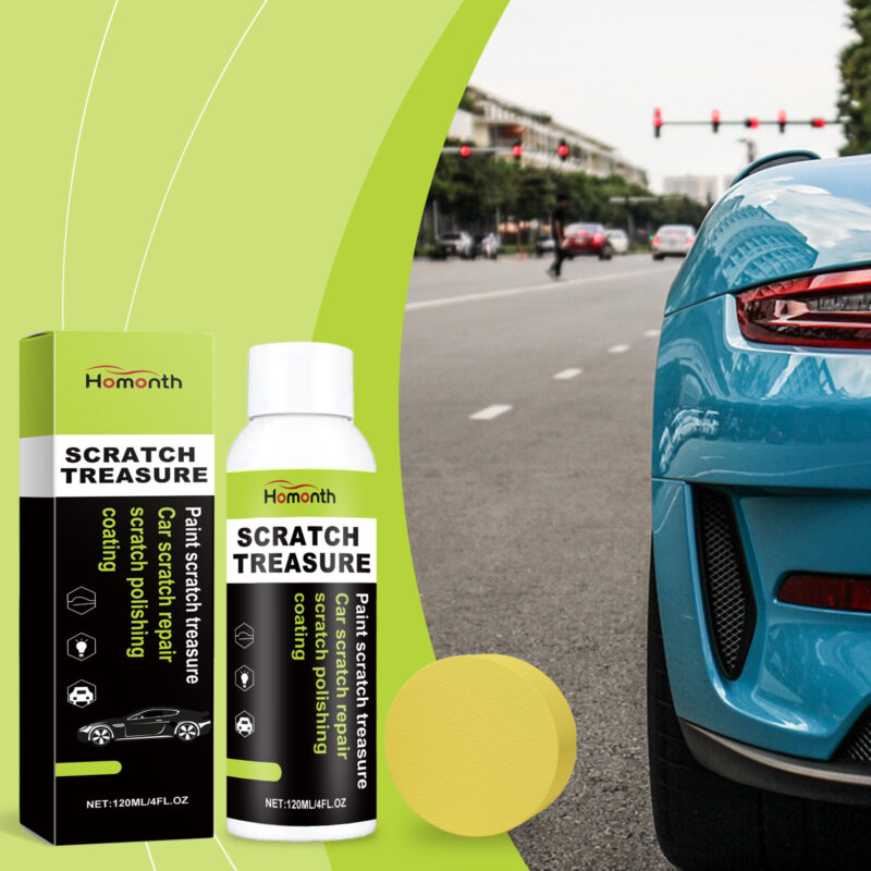 Homonth Fast-Acting Car Scratch Repair Paste – Surface-Safe Protective Coating - Image 2