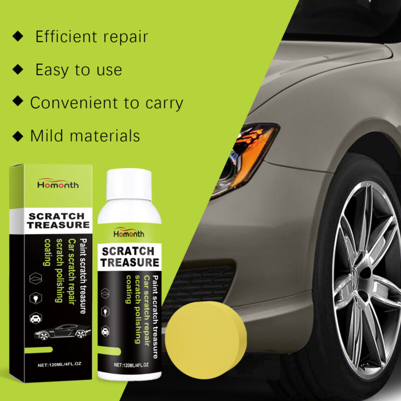 Homonth Fast-Acting Car Scratch Repair Paste – Surface-Safe Protective Coating - Image 3