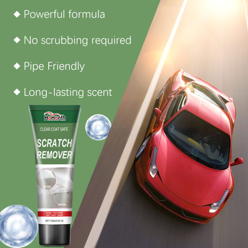 Homonth Fast-Acting Car Scratch Wax: Paint Polish & Protective Formula - Image 3