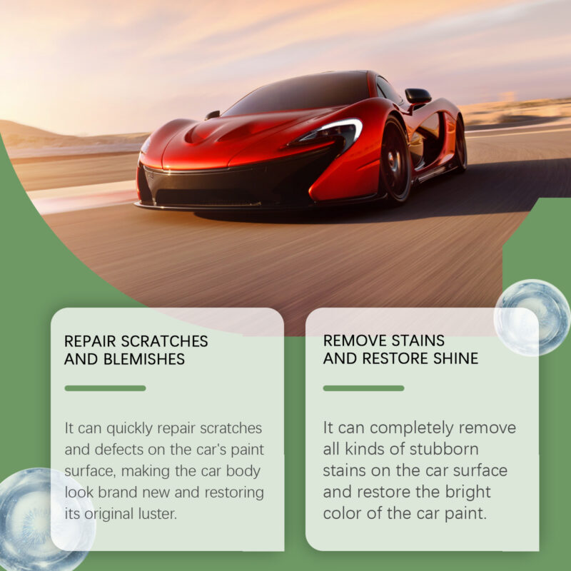 Homonth Fast-Acting Car Scratch Wax: Paint Polish & Protective Formula - Image 4