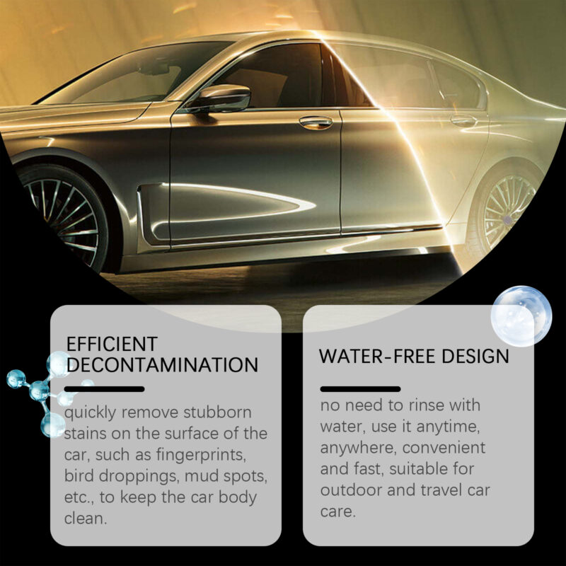 Homonth Fast-Acting Car Surface Cleaner – Interior/Exterior Stain Remover, Safe for Surfaces - Image 3