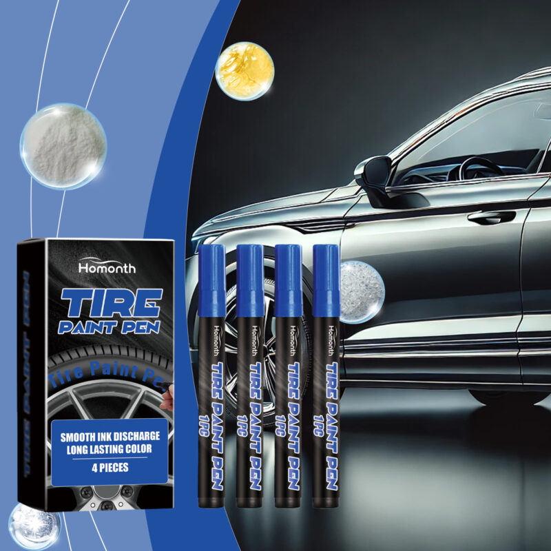 Homonth Fast-Acting Car Tire Marker – Quick Drying, Safe Tire Paint for Graffiti - Image 2