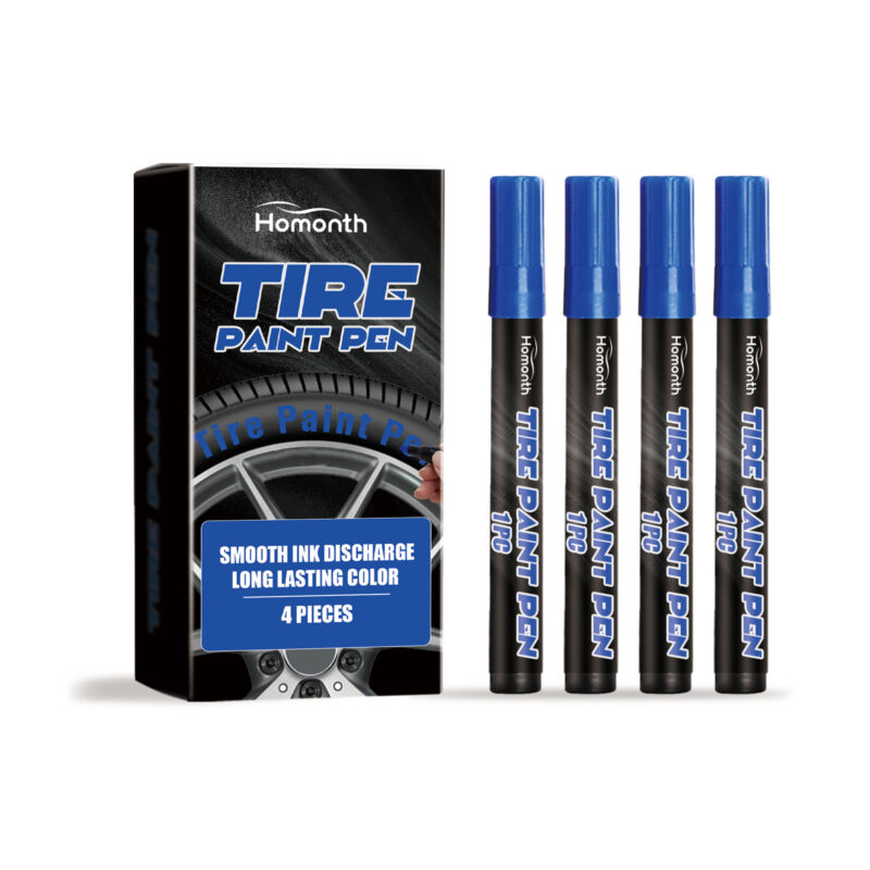 Homonth fast-acting car tire marker with quick drying formula for tire graffiti