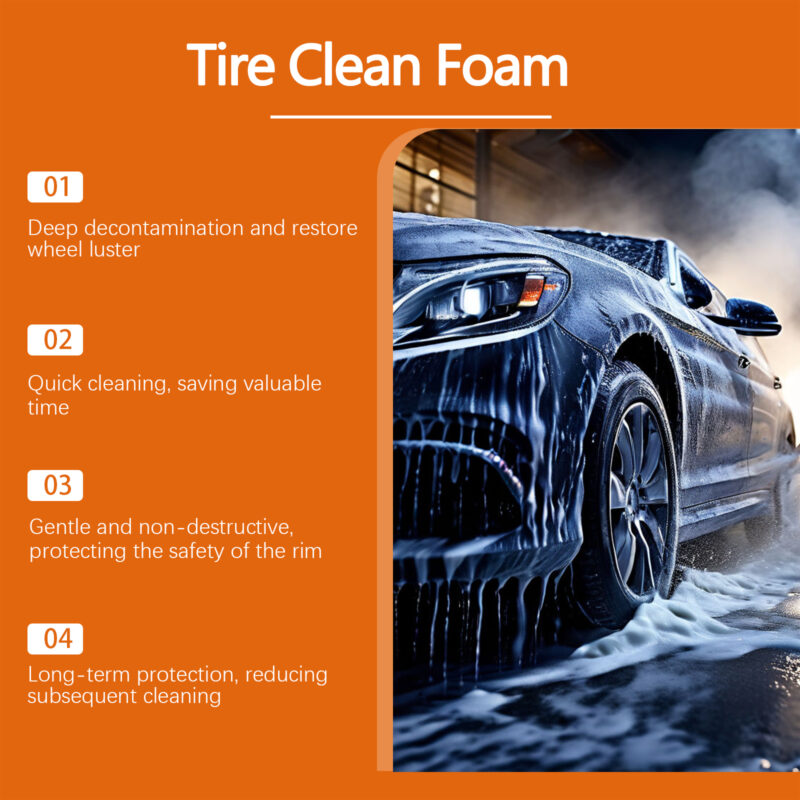 Homonth Fast-Acting Car Wheel Cleaner – Deep Cleaning, Surface-Safe Formula - Image 4