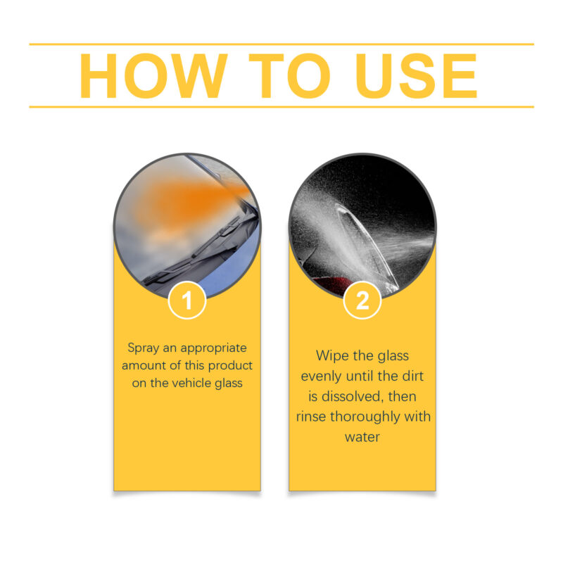 Homonth Fast-Acting Car Windshield Cleaner – Glass Decontamination, Rain-Proof, Surface-Safe - Image 6
