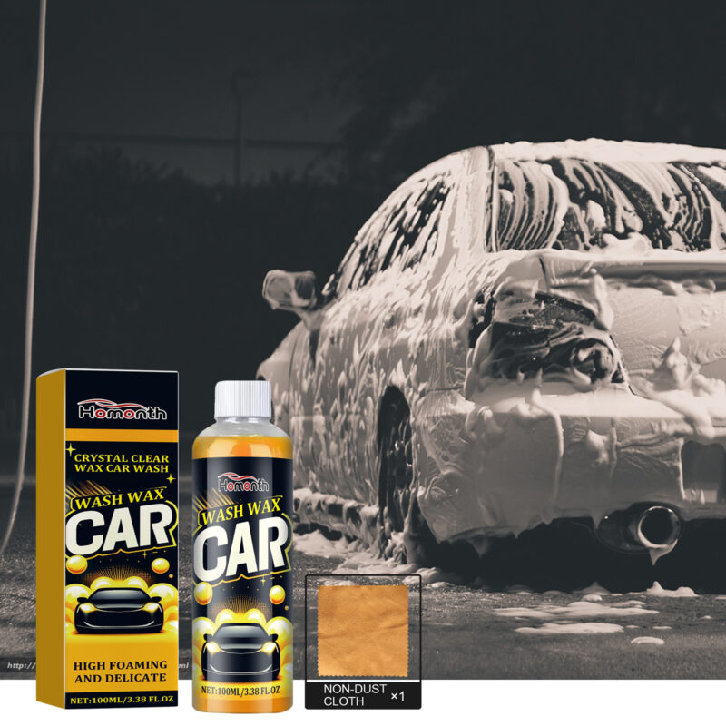 Homonth Fast-Acting Foam Car Cleaner – Multi-Purpose, Surface-Safe Interior & Paint Care - Image 2
