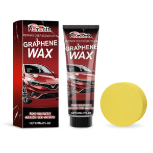 Homonth fast acting graphene wax for car scratch repair and paint restoration