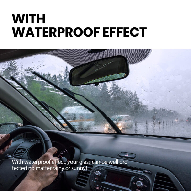 Homonth Fast-Acting Windshield Repair Kit – Car Windshield Crack Fix, Safe Adhesive Solution - Image 4