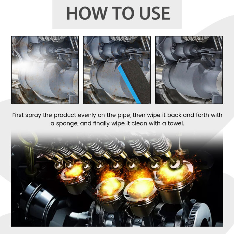 Homonth Heavy Duty Car Cleaner – Multi-Purpose, Fast-Acting, Safe for Interiors & Metal Parts - Image 6