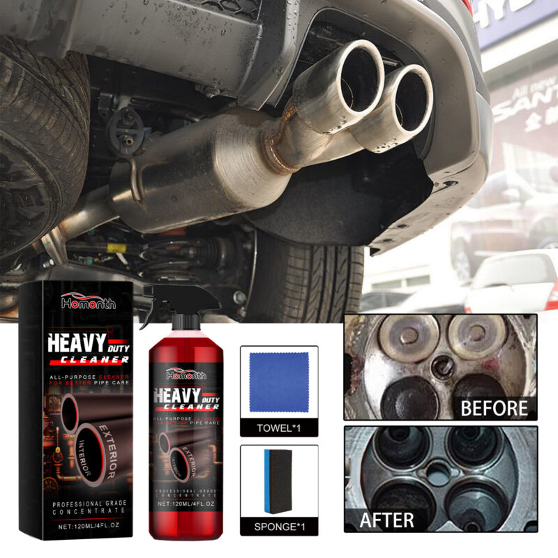 Homonth Heavy Duty Car Cleaner – Multi-Purpose, Fast-Acting, Safe for Interiors & Metal Parts - Image 2