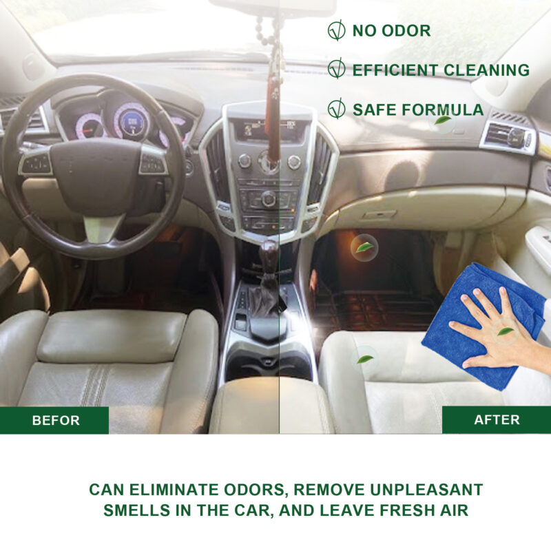 Homonth Multi-Purpose Car Interior Cleaner: Fast-Acting, Surface-Safe Formula - Image 4