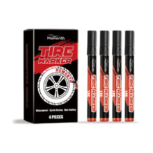 Homonth multi-color car tire paint pen with vibrant DIY options for tire customization