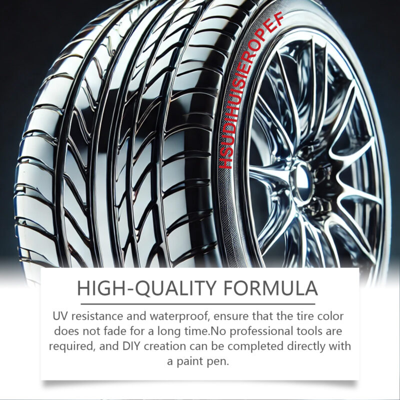 Homonth Multi-Color Car Tire Paint Pen - Long-Lasting, Portable, DIY - Image 3