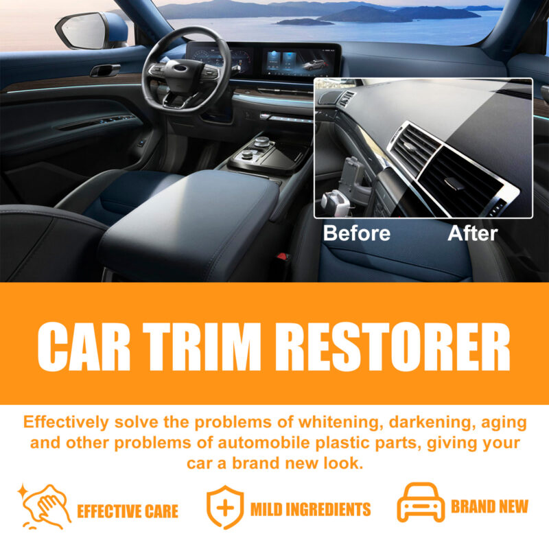 Homonth Multi-Purpose Car Cleaner: Interior Restore, Rust Protection, Safe Formula - Image 3