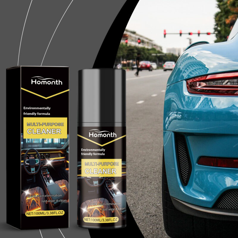 Homonth Multi-Purpose Car Foam Cleaner: Fast-Acting, Safe Interior Cleaning - Image 2