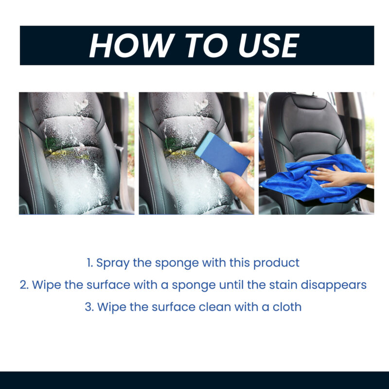 Homonth Multi-Purpose Car Interior Cleaner – Fast-Acting, Surface-Safe Rust Protection - Image 6