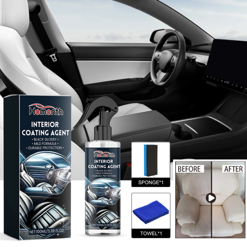 Homonth Multi-Purpose Car Interior Cleaner – Fast-Acting, Surface-Safe Rust Protection - Image 2