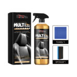 Homonth multi purpose car interior cleaner fast acting safe leather maintenance spray