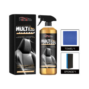 Homonth multi purpose car interior cleaner fast acting safe leather maintenance spray